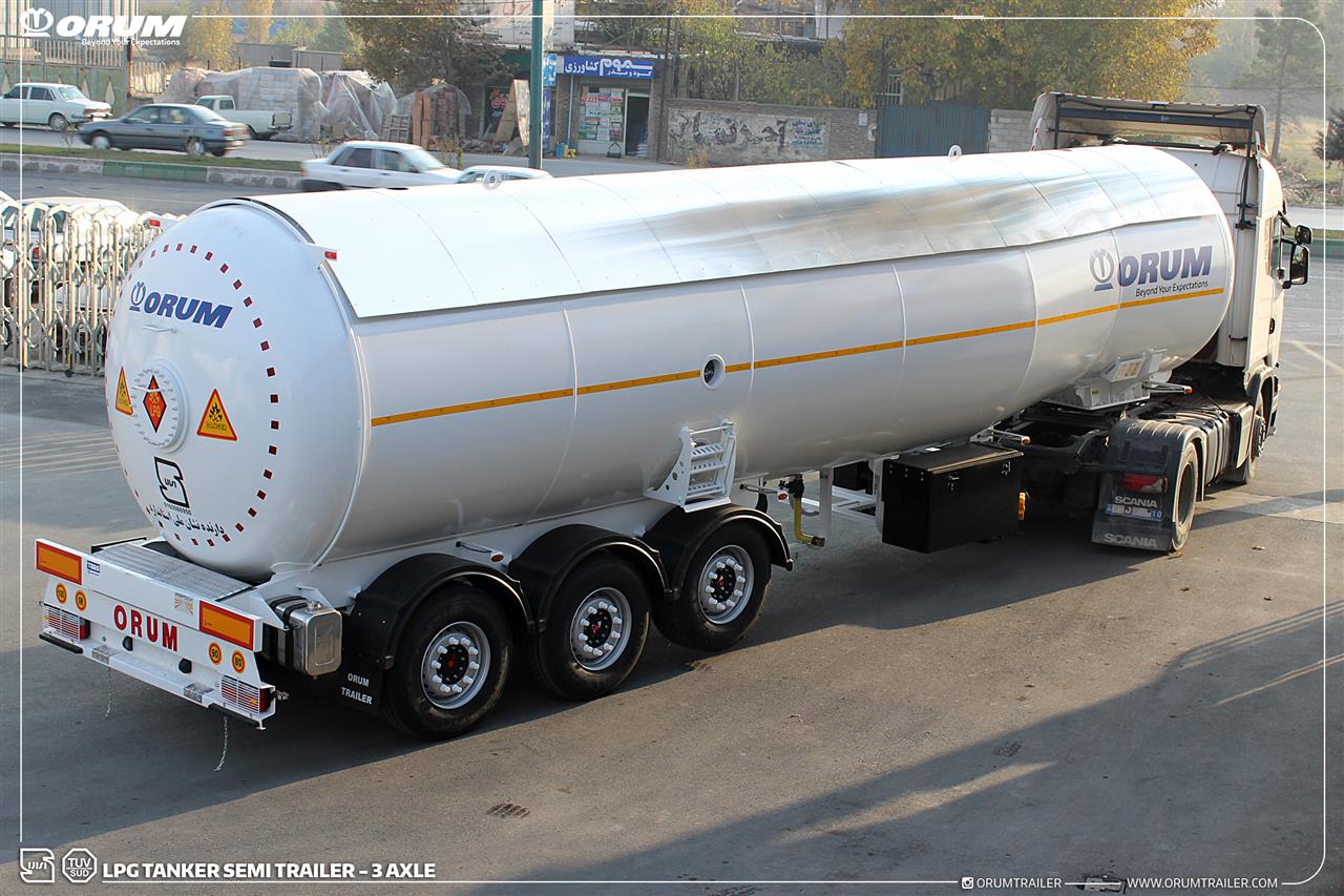 S006-2 تانکر تحت فشار LPG
